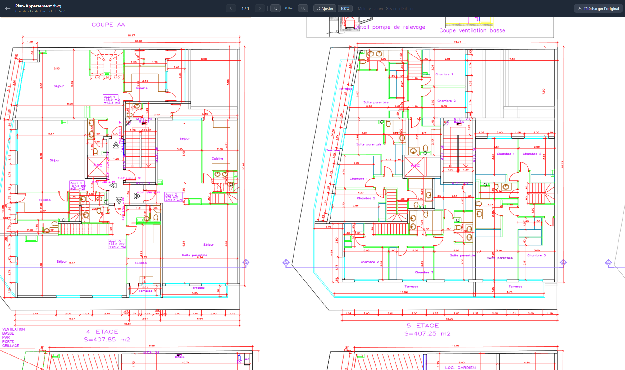 Description de la capture